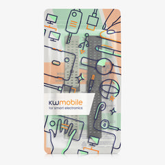 kwmobile Uhrenarmband für Suunto 9 Peak Pro/ 9 peak / 5 peak / Vertical Armband - Fitnesstracker Band Set aus Silikon