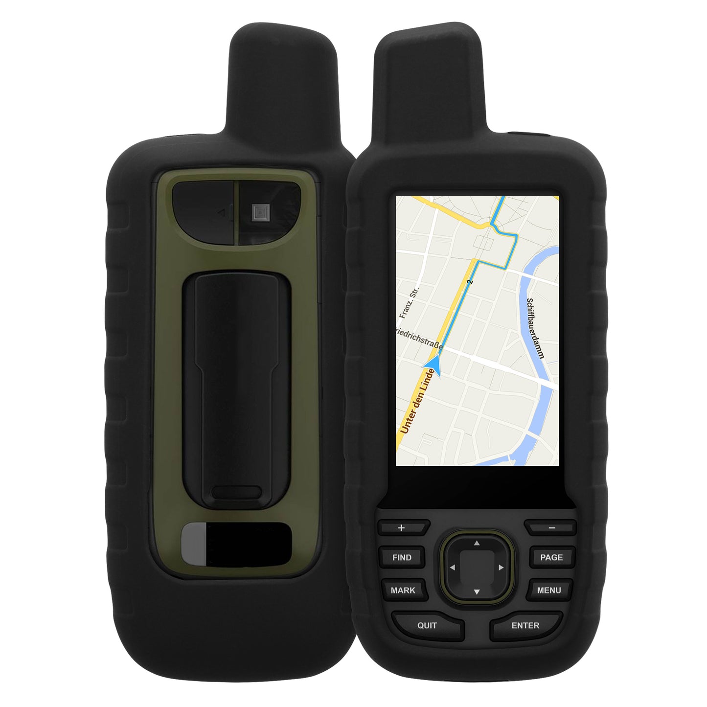 kwmobile Hülle für Garmin GPSMAP 66sr / GPSMAP 67 Schutzhülle - Hülle für GPS Handgerät - Case