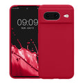 kwmobile Handyhülle für Google Pixel 8 Hülle, für Pixel 8 Case - Hülle Silikon - kabelloses Laden