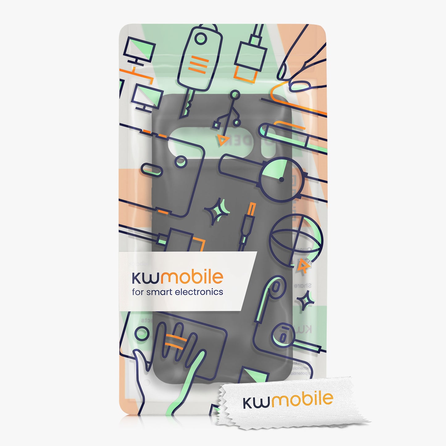 kwmobile Handyhülle für Google Pixel 8 Pro Case - kabelloses Laden