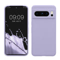 kwmobile Handyhülle für Google Pixel 8 Pro Hülle, für Pixel 8 Pro Case - Hülle Silikon - kabelloses Laden - Lavendel Lavendel  