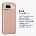 kwmobile Handyhülle für Google Pixel 8 Hülle - Silikon Case - Schutzhülle Cover