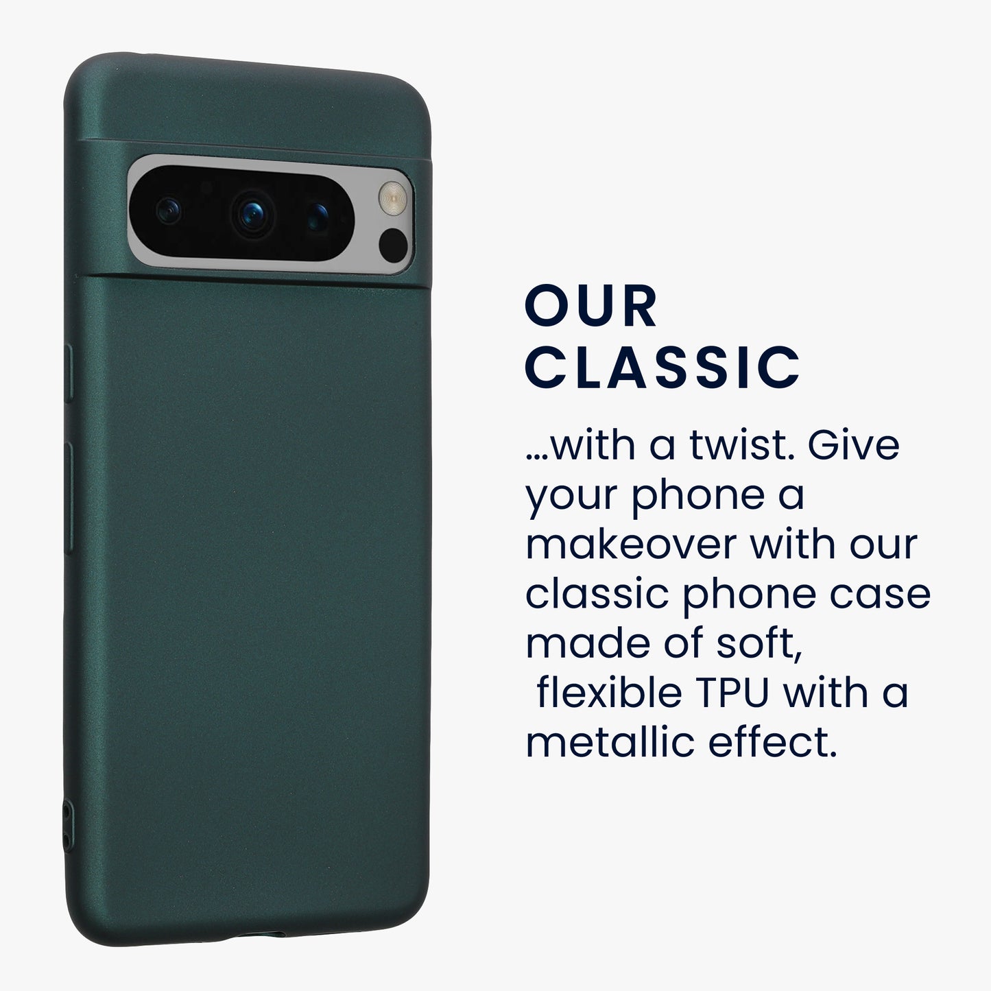 kwmobile Handyhülle für Google Pixel 8 Pro Hülle - Schutzhülle Cover