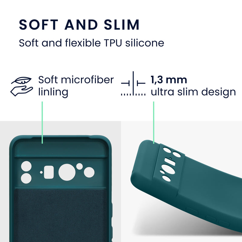 kwmobile Slim Case kompatibel mit Google Pixel 8 Pro Hülle