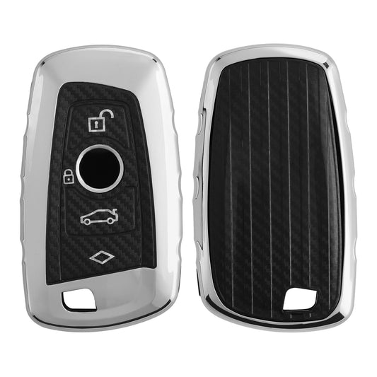 Hülle für BMW 3-Tasten Funk Autoschlüssel (nur Keyless Go)