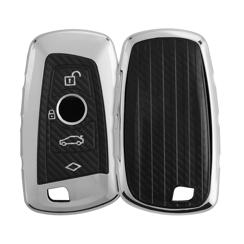 Hülle für BMW 3-Tasten Funk Autoschlüssel (nur Keyless Go)