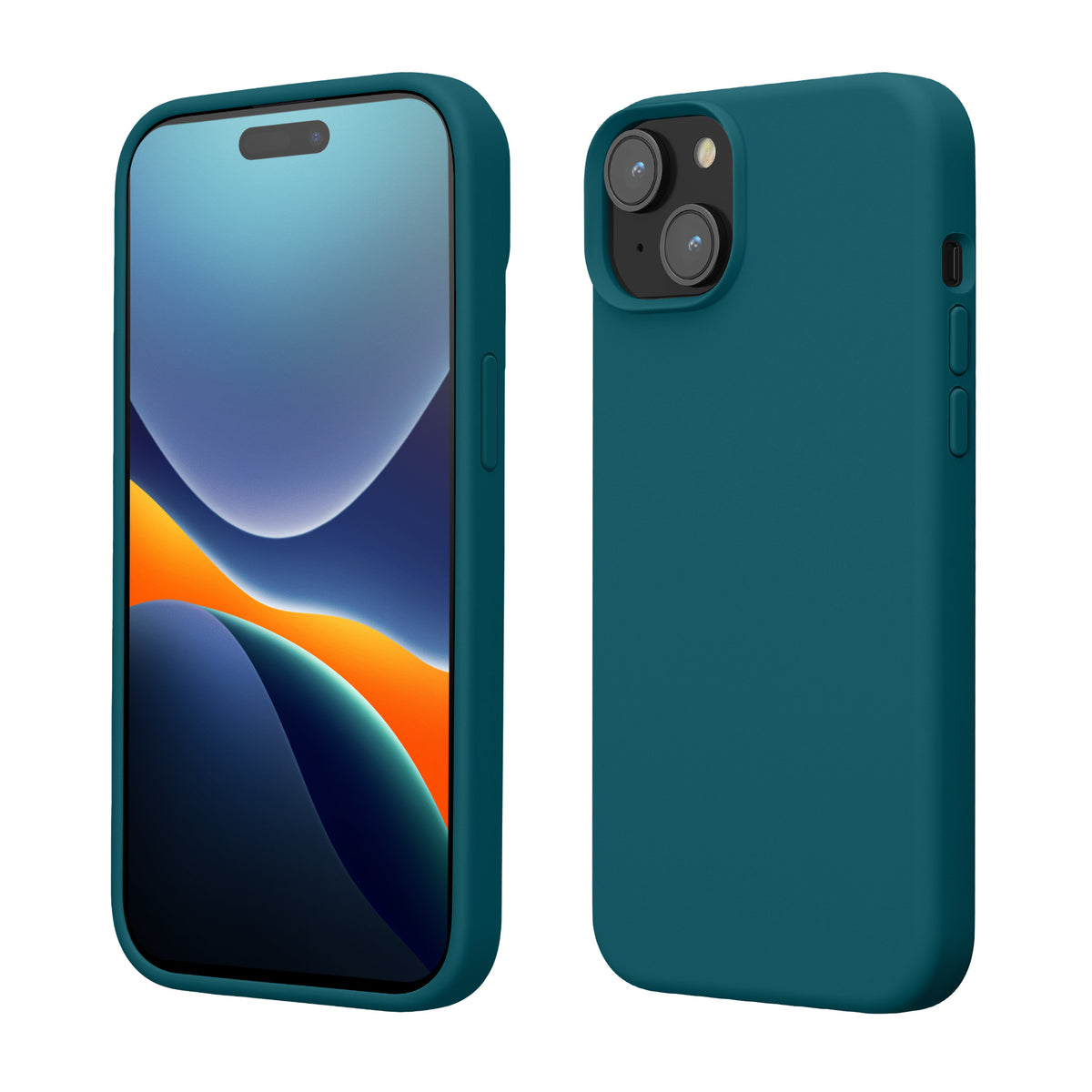 kwmobile Handyhülle für iPhone 15 Case - kabelloses Laden