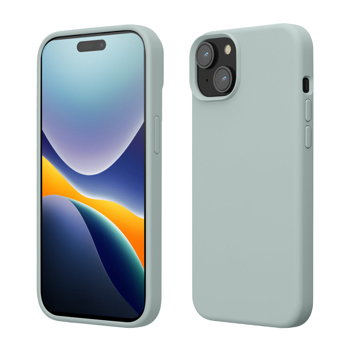kwmobile Handyhülle für iPhone 15 Case - kabelloses Laden