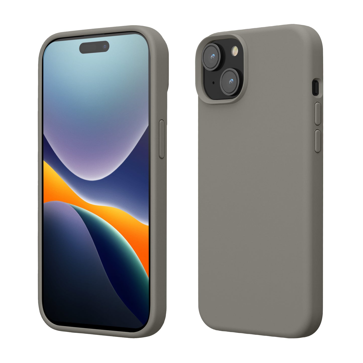 kwmobile Handyhülle für iPhone 15 Case - kabelloses Laden