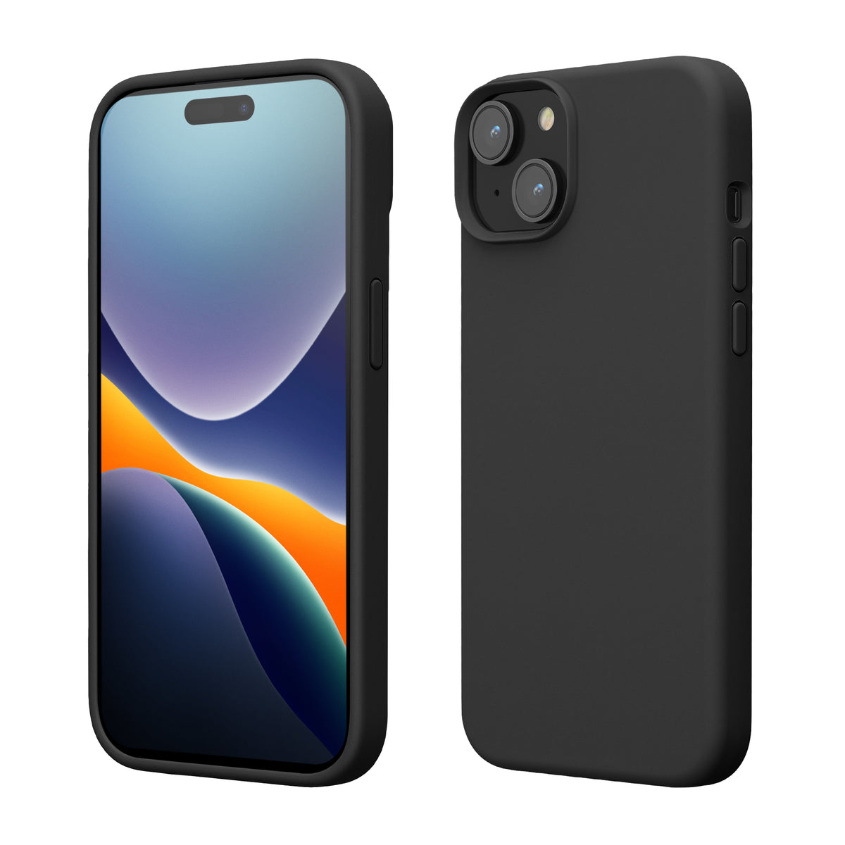 kwmobile Handyhülle für iPhone 15 Case - kabelloses Laden