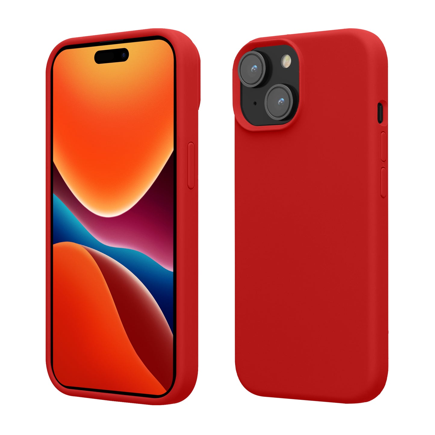 kwmobile Handyhülle für iPhone 15 Case - kabelloses Laden