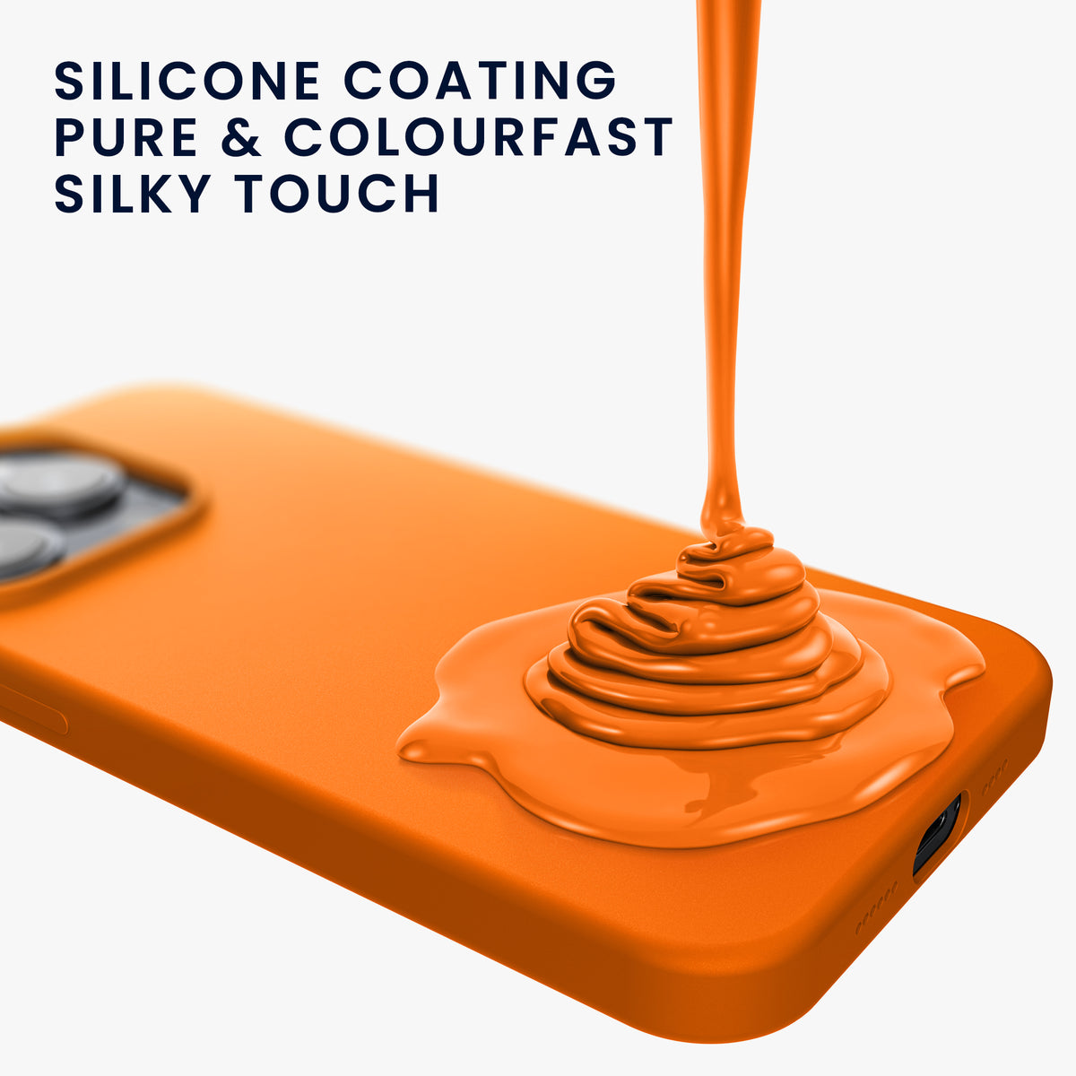 iPhone 15 Plus Silikon Handyhülle