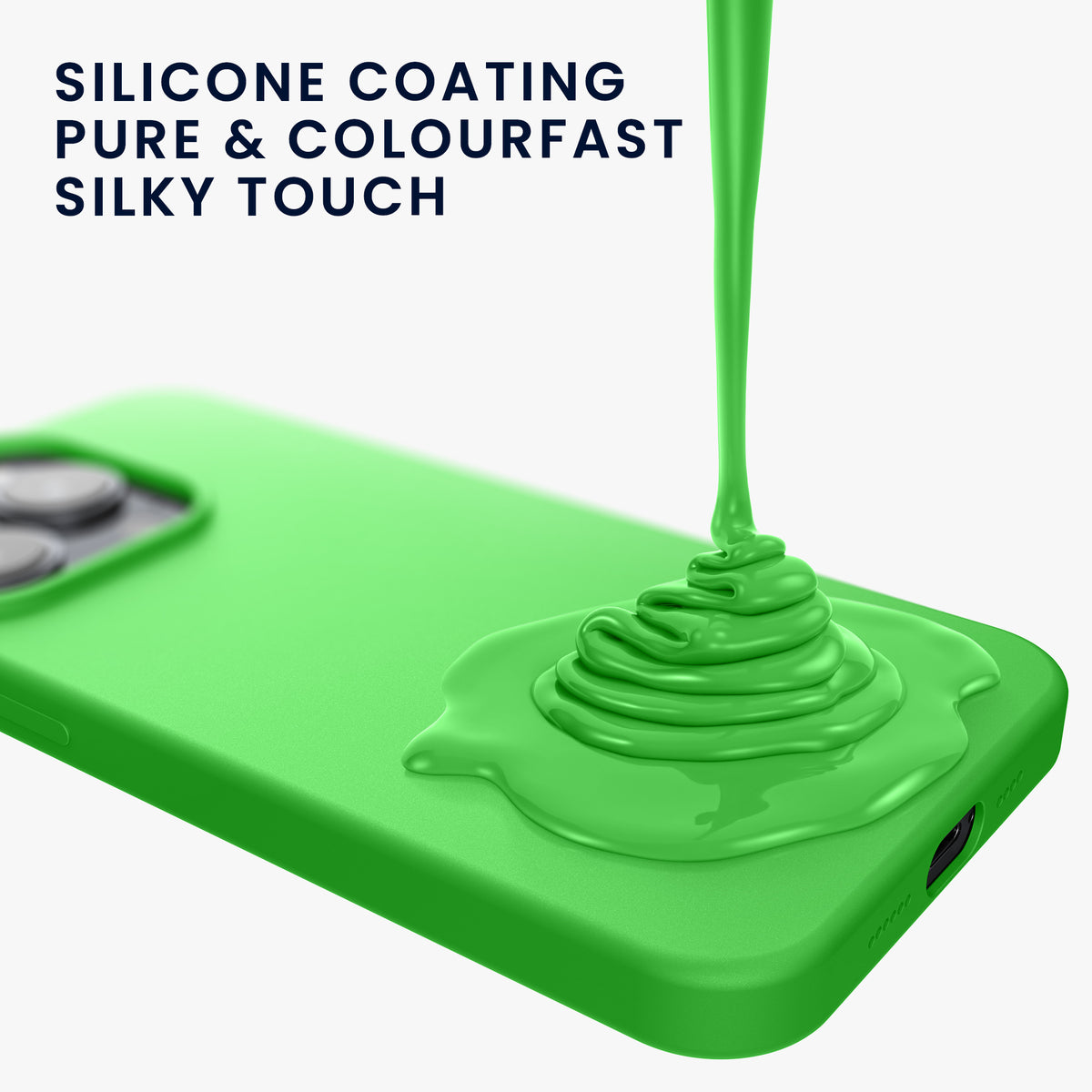 iPhone 15 Plus Silikon Handyhülle
