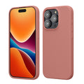 kwmobile Handyhülle für iPhone 15 Pro Hülle, für iPhone 15 Pro Case - Hülle Silikon - kabelloses Laden - Winter Rose Winter Rose  