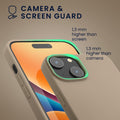 kwmobile Hülle kompatibel mit iPhone 15 Hülle - Weiche und schlanke Silikon Handyhülle - Stoßabsorbierendes Flexibles Case