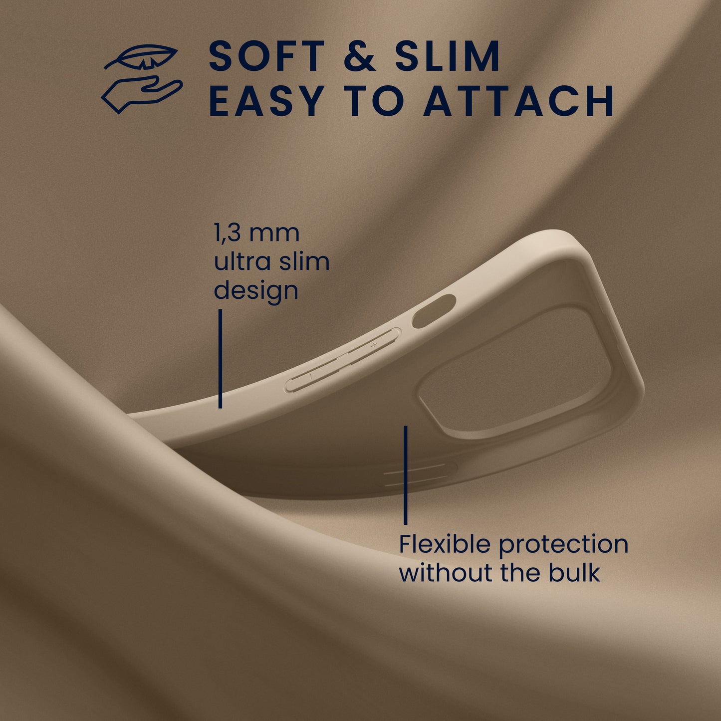 kwmobile Hülle kompatibel mit iPhone 15 Hülle - Weiche und schlanke Silikon Handyhülle - Stoßabsorbierendes Flexibles Case