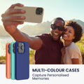 kwmobile Hülle kompatibel mit iPhone 15 Hülle - Weiche und schlanke Silikon Handyhülle - Stoßabsorbierendes Flexibles Case