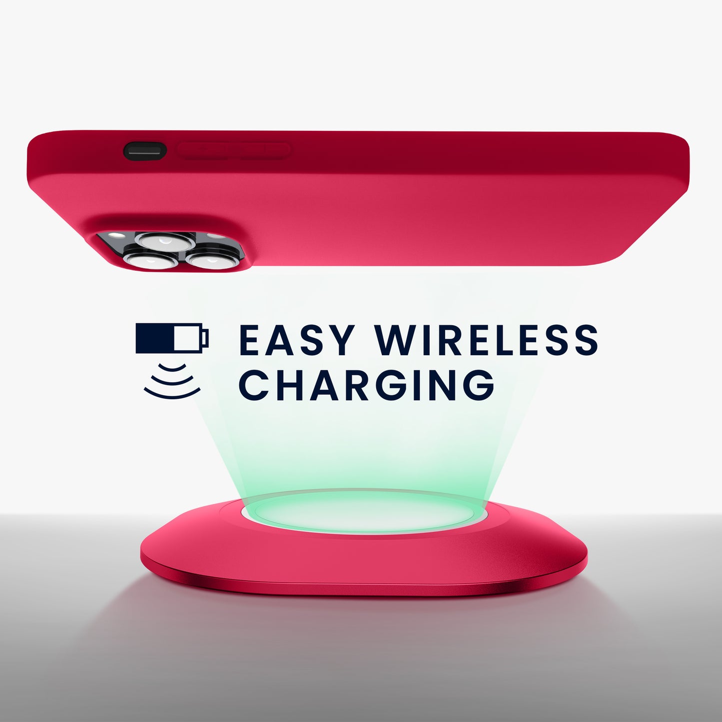 kwmobile Hülle kompatibel mit iPhone 15 Pro Hülle - Weiche und schlanke Silikon Handyhülle - Stoßabsorbierendes Flexibles Case