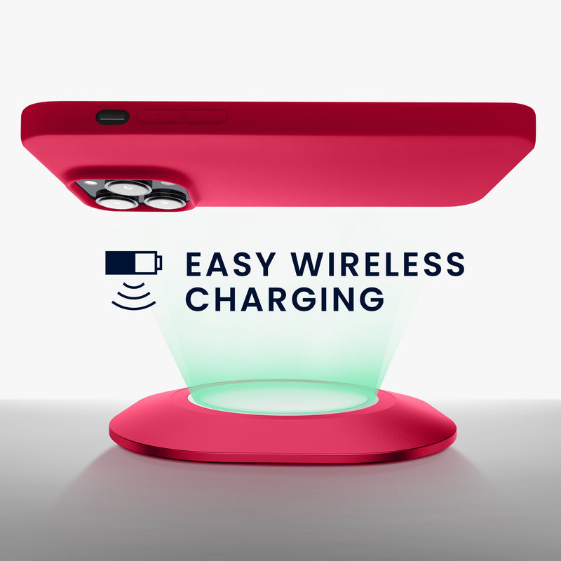 kwmobile Hülle kompatibel mit iPhone 15 Pro Hülle - Weiche und schlanke Silikon Handyhülle - Stoßabsorbierendes Flexibles Case