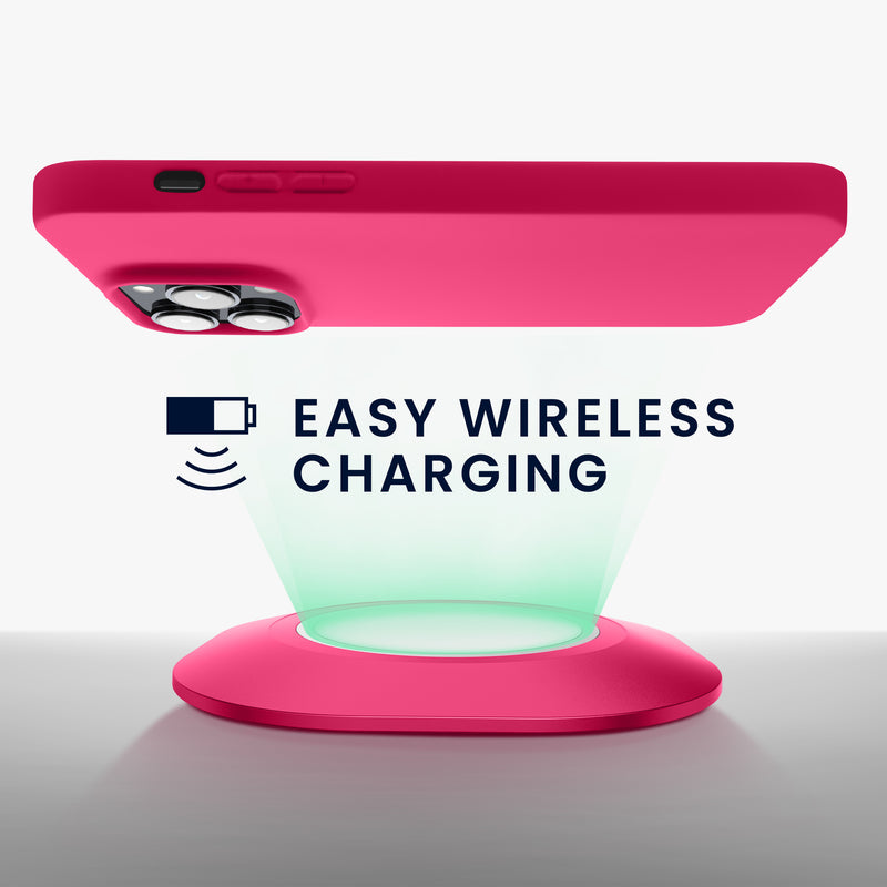 kwmobile Hülle kompatibel mit iPhone 15 Pro Max Hülle - Weiche und schlanke Silikon Handyhülle - Stoßabsorbierendes Flexibles Case