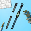kwmobile Uhrenarmband für Huawei Band 10 / 9 / 8 Armband - Fitnesstracker Band Set aus Silikon - Ersatzarmband Smartwatch