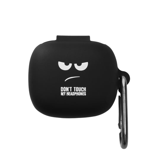 kwmobile Schutzhülle für JBL Live Pro 2 TWS Hülle - TPU Case für Kopfhörer Ladecase - stoßfestes Cover mit Karabiner