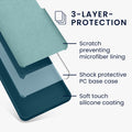 kwmobile Handyhülle für Xiaomi 13T / 13T Pro Hülle - Case Silikon - Kabelloses Laden - Schutzhülle Cover
