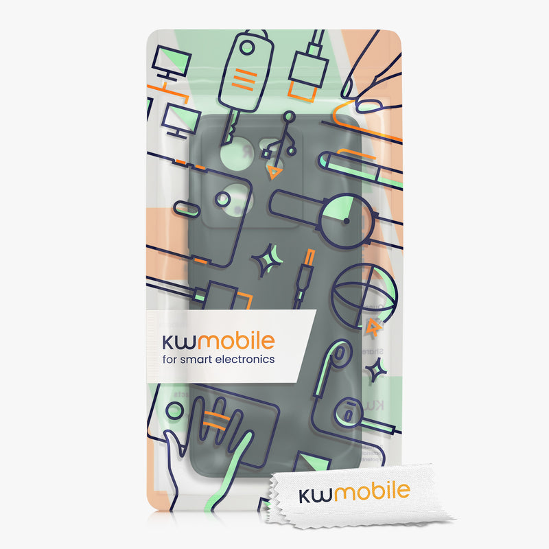 kwmobile Slim Case kompatibel mit Xiaomi 13T / 13T Pro Hülle - Handyhülle aus Silikon