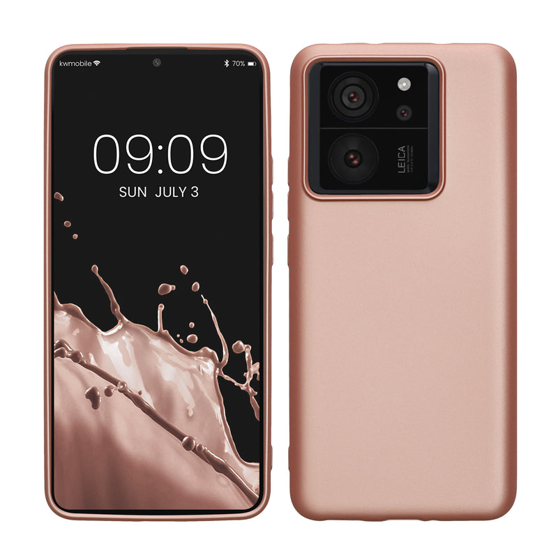 Xiaomi 13T / 13T Pro Silikon Handyhülle Metallic