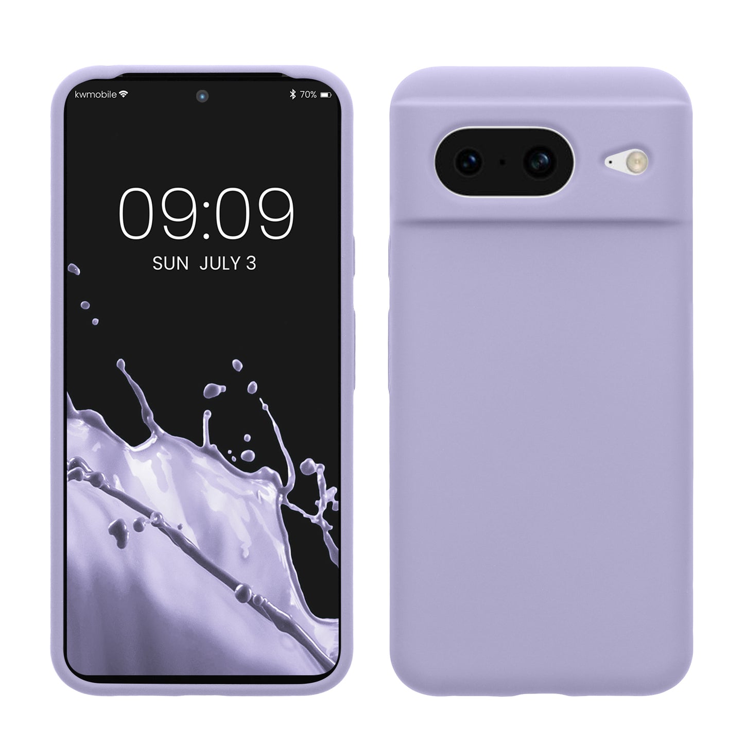 kwmobile Handyhülle für Google Pixel 8 Case - kabelloses Laden