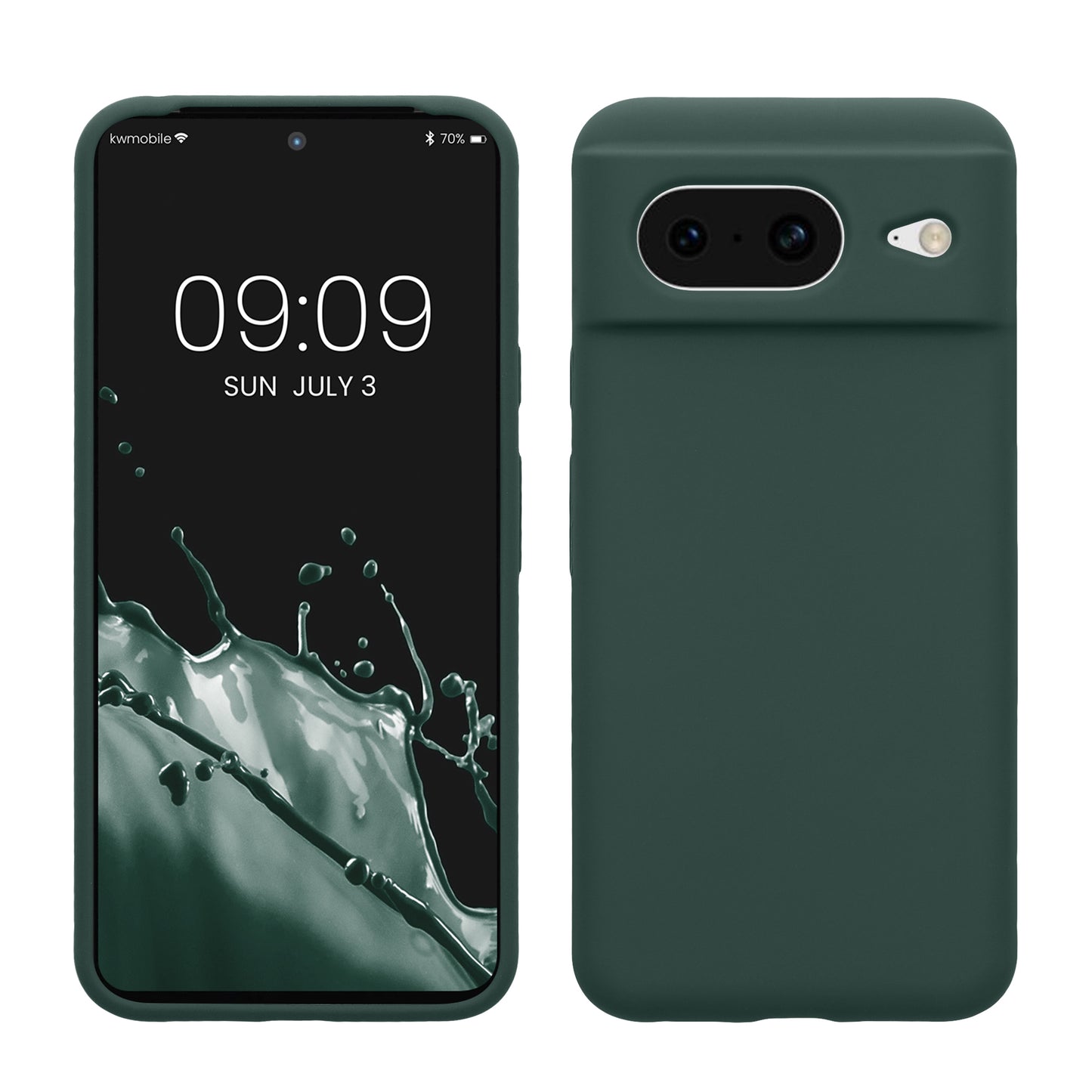 kwmobile Handyhülle für Google Pixel 8 Case - kabelloses Laden