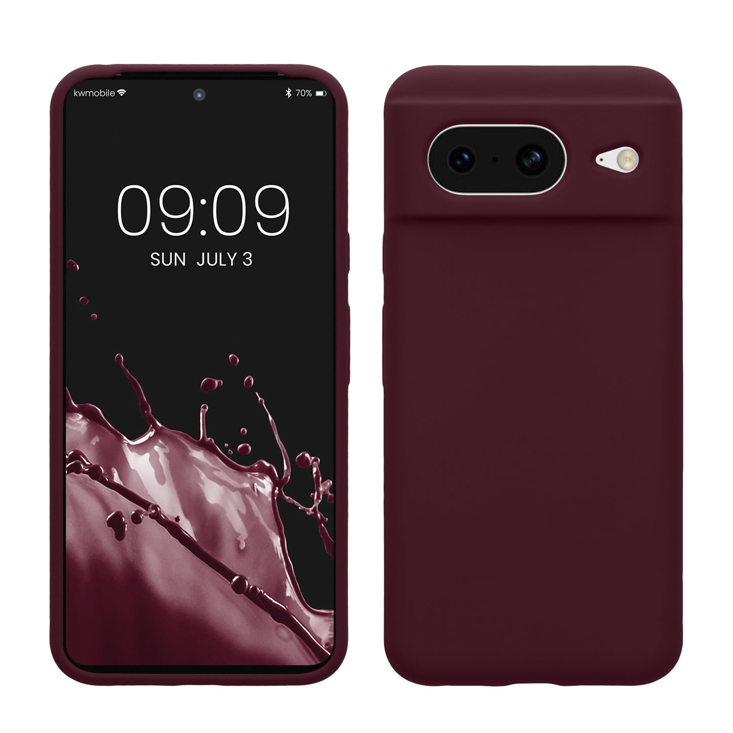 kwmobile Handyhülle für Google Pixel 8 Case - kabelloses Laden