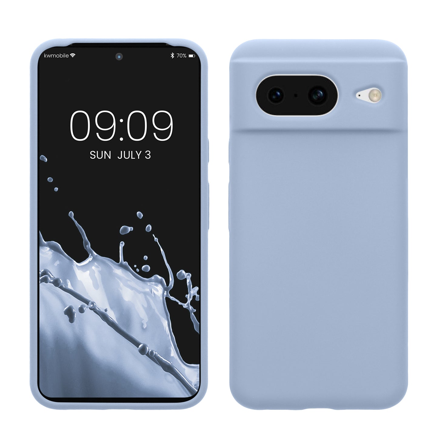 kwmobile Handyhülle für Google Pixel 8 Case - kabelloses Laden