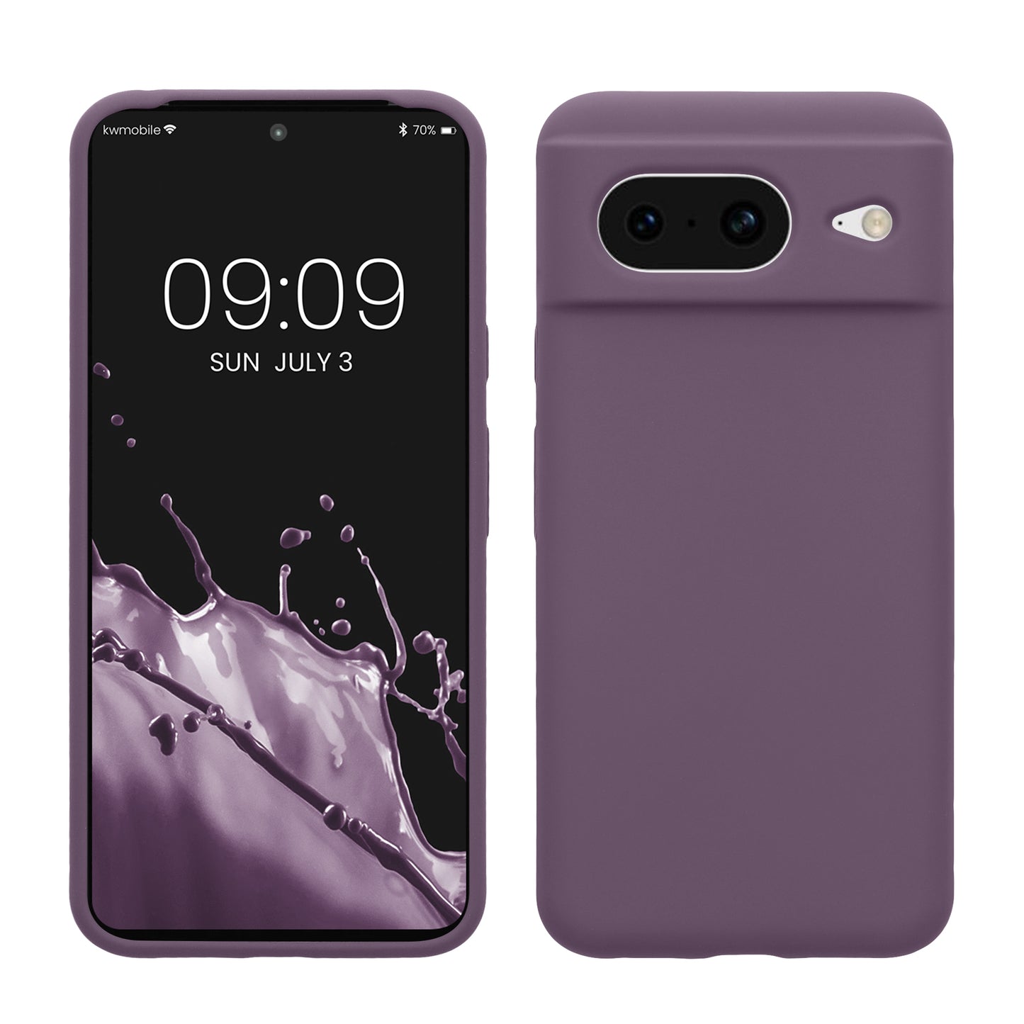 kwmobile Handyhülle für Google Pixel 8 Case - kabelloses Laden