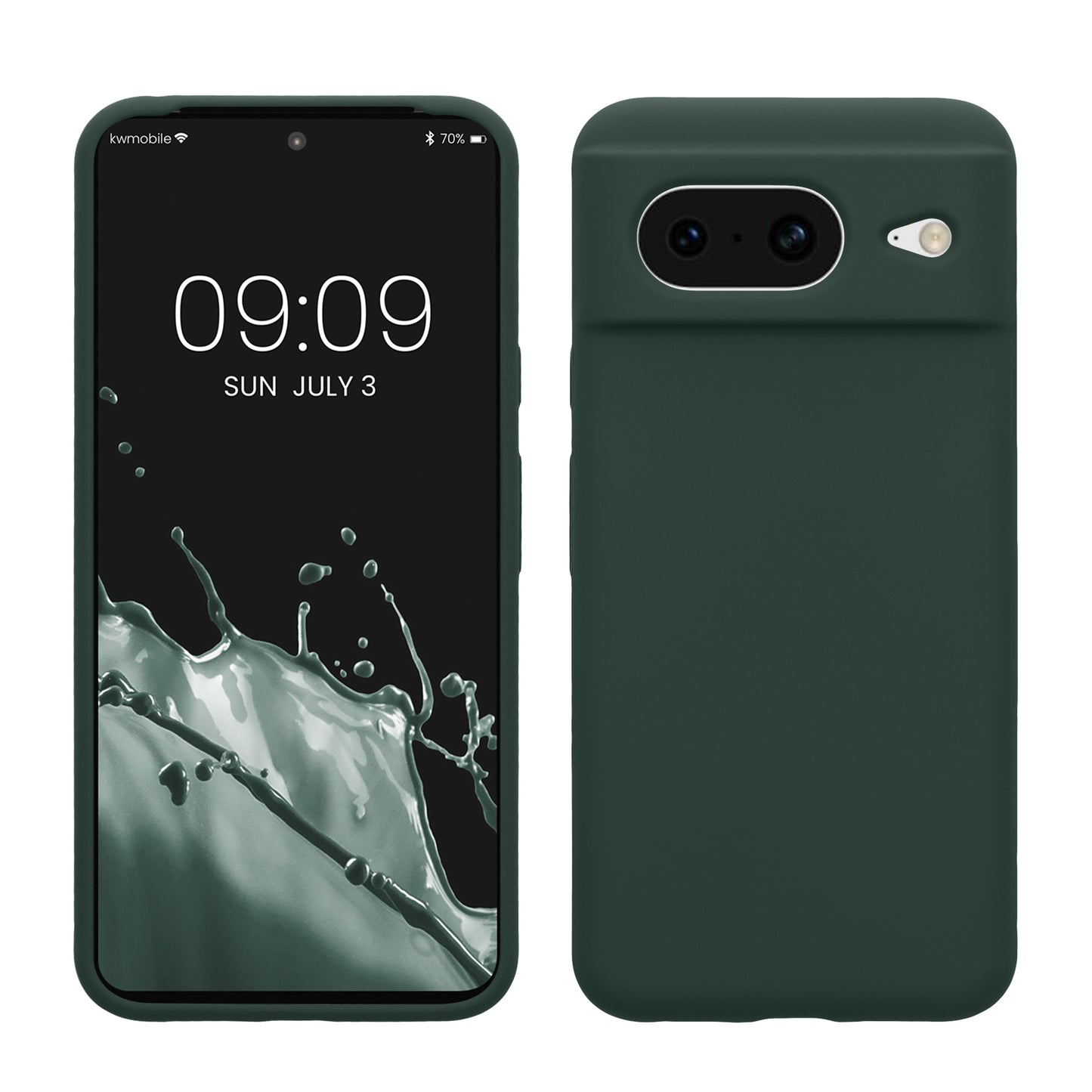kwmobile Handyhülle für Google Pixel 8 Case - kabelloses Laden