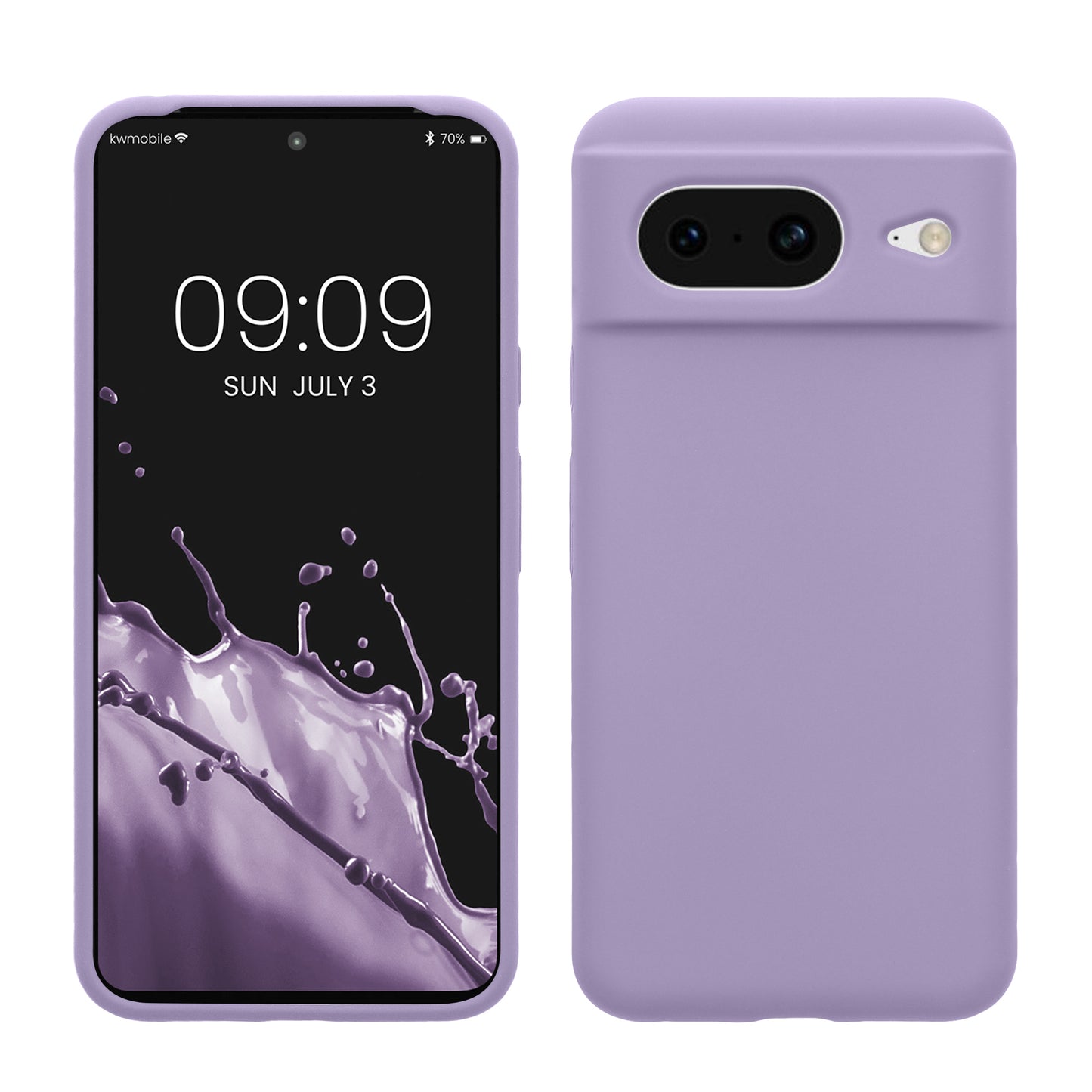 kwmobile Handyhülle für Google Pixel 8 Case - kabelloses Laden