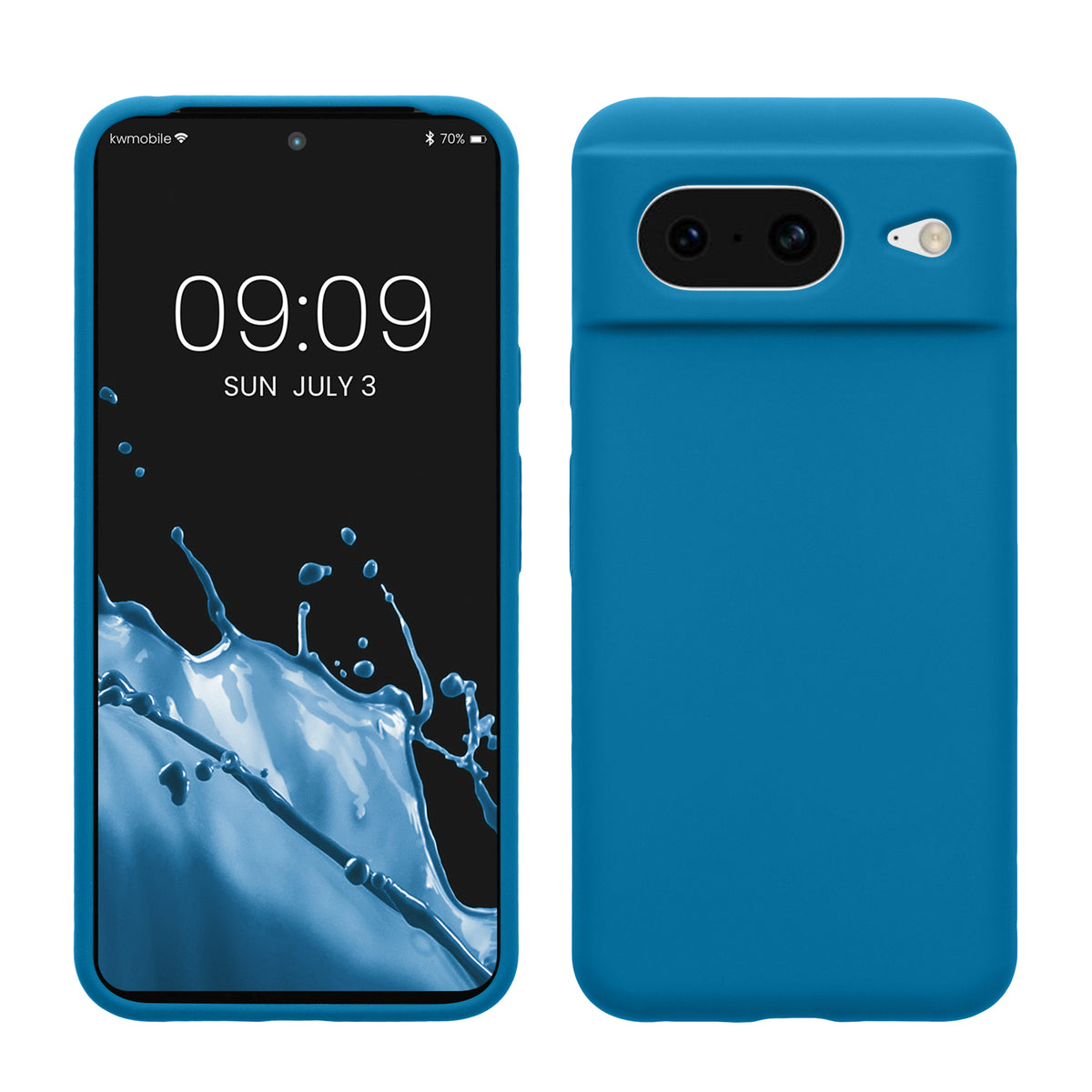 kwmobile Handyhülle für Google Pixel 8 Case - kabelloses Laden