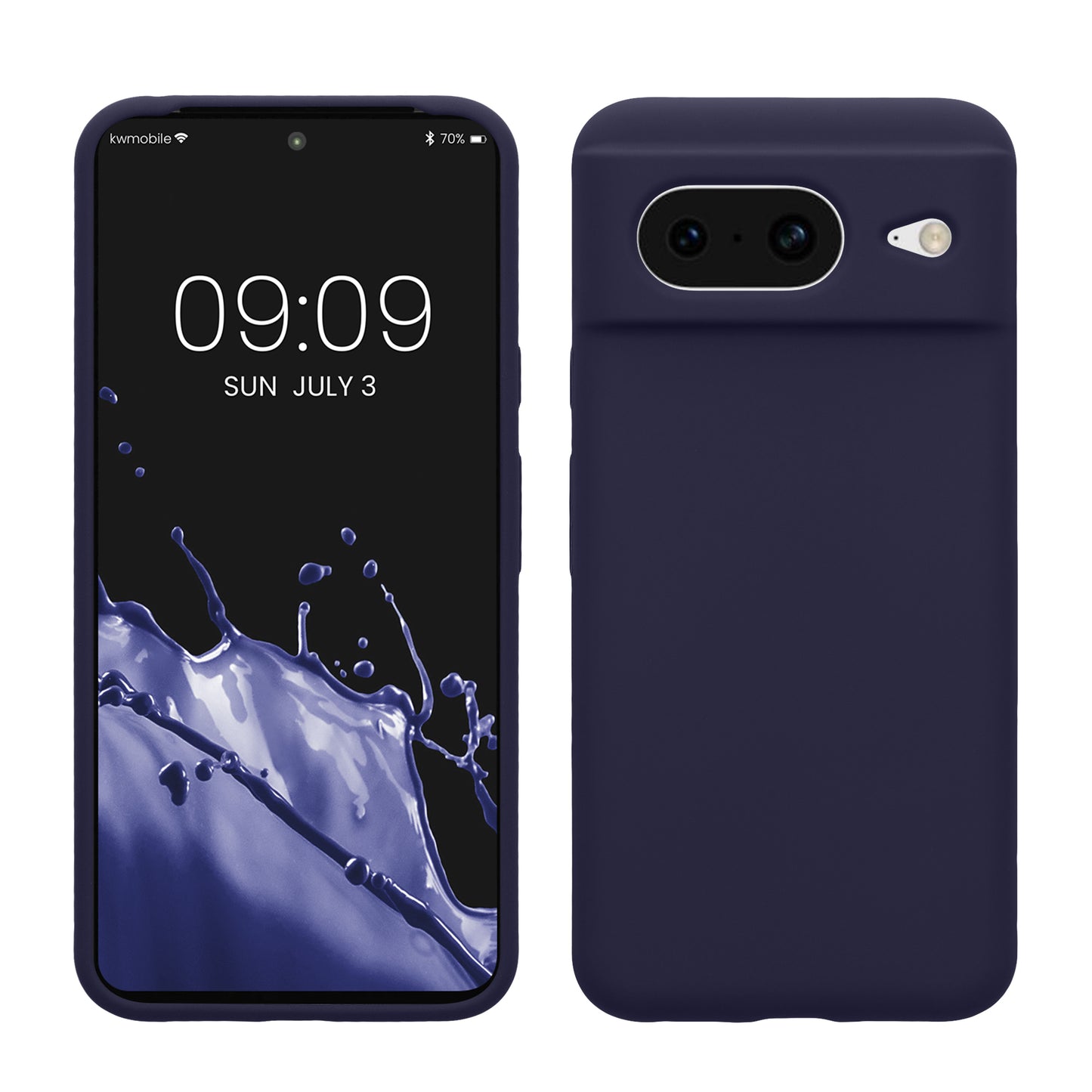 kwmobile Handyhülle für Google Pixel 8 Case - kabelloses Laden