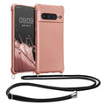 Google Pixel 7 Pro Handykette Metallic Rosegold