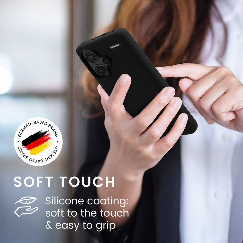 Silikon Handyhülle für Xiaomi Redmi Note 13 Pro+ 5G