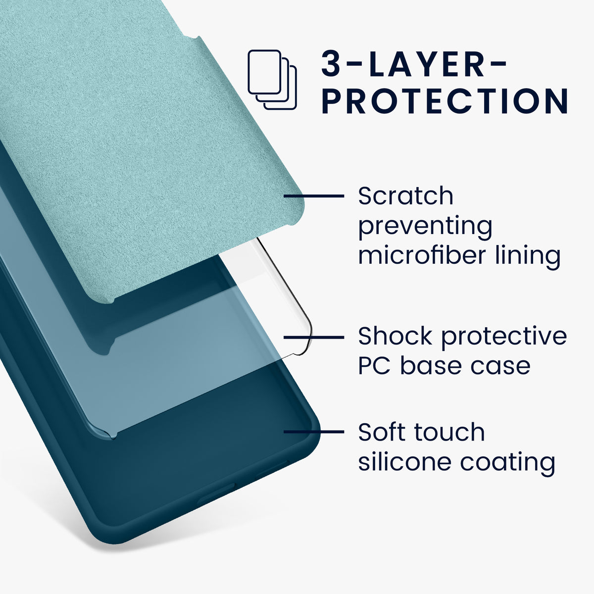 Silikon Handyhülle für Xiaomi Redmi Note 13 Pro+ 5G