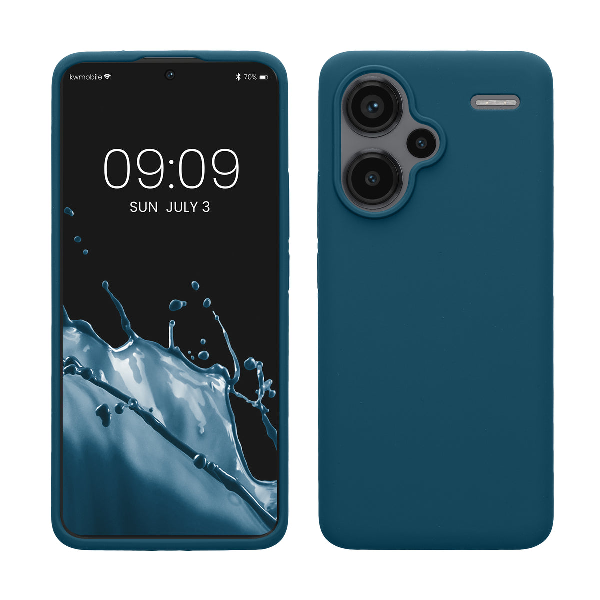 Silikon Handyhülle für Xiaomi Redmi Note 13 Pro+ 5G