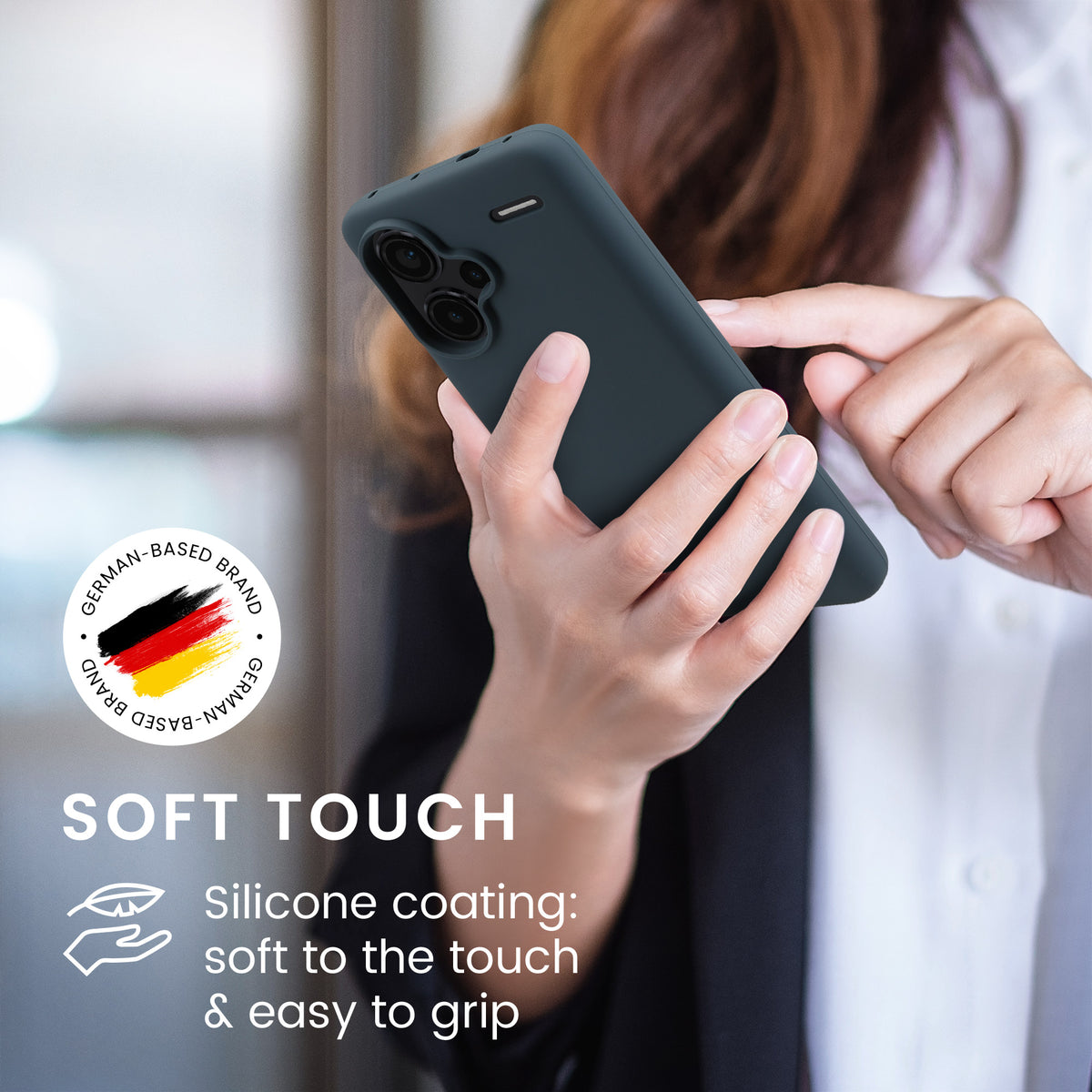 Silikon Handyhülle für Xiaomi Redmi Note 13 Pro+ 5G