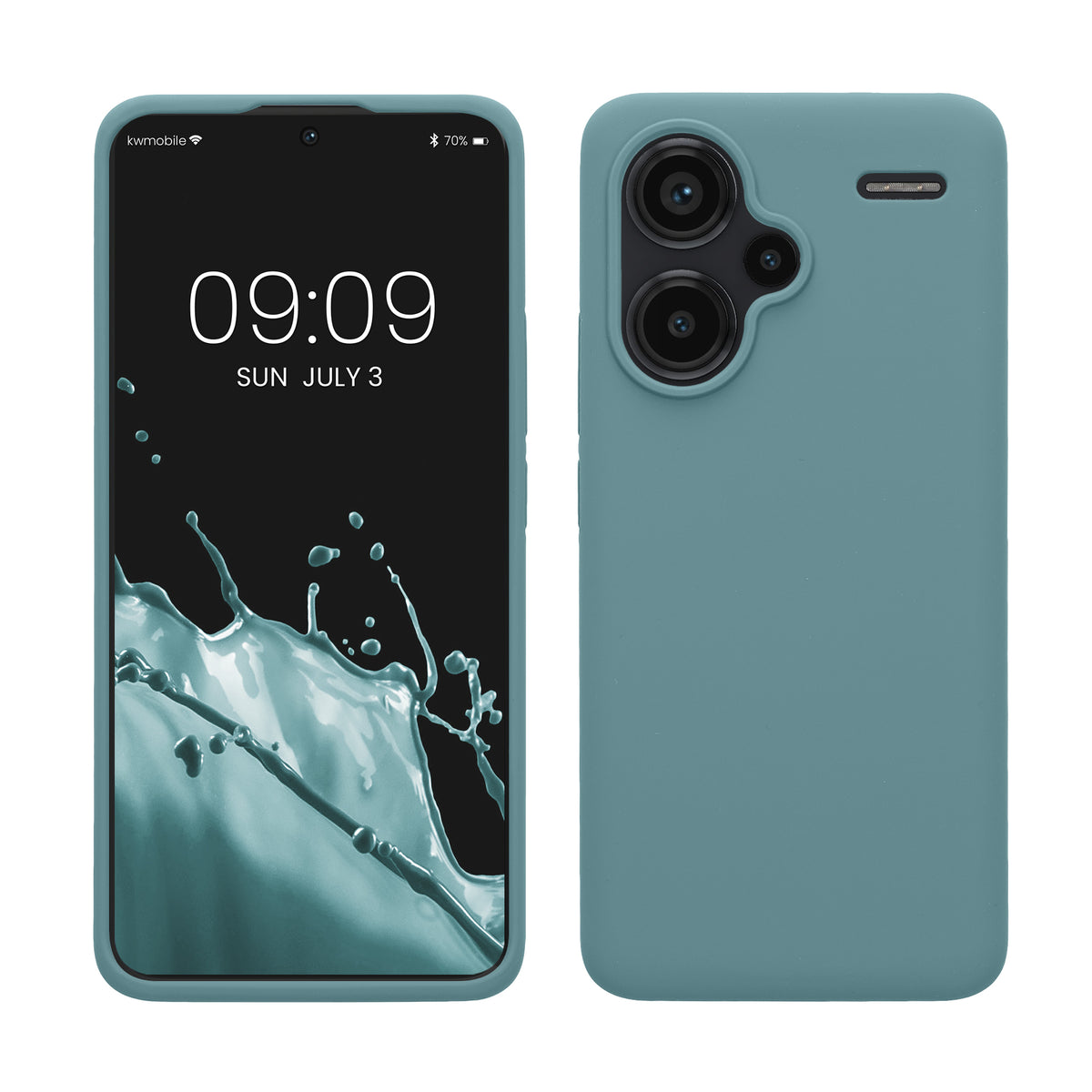 Silikon Handyhülle für Xiaomi Redmi Note 13 Pro+ 5G