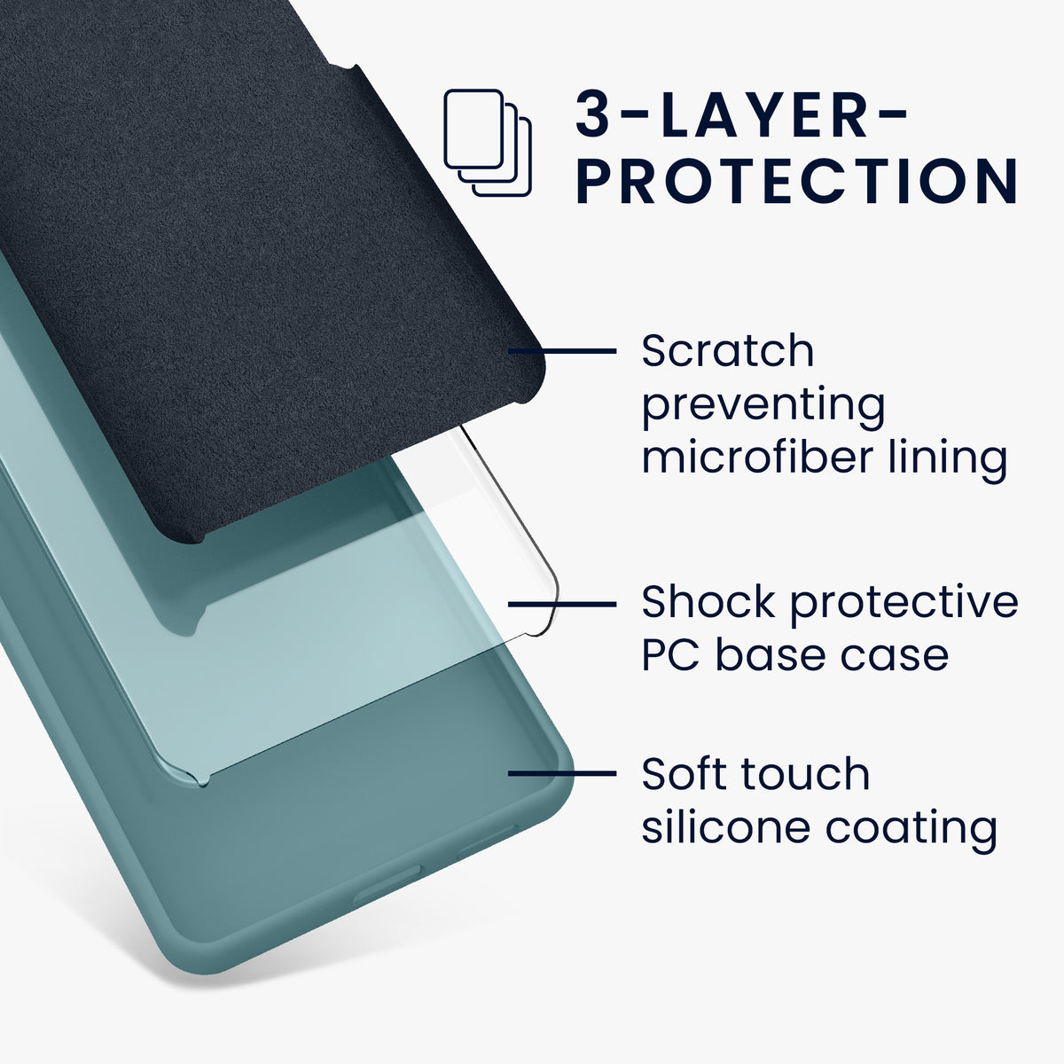Silikon Handyhülle für Xiaomi Redmi Note 13 Pro+ 5G