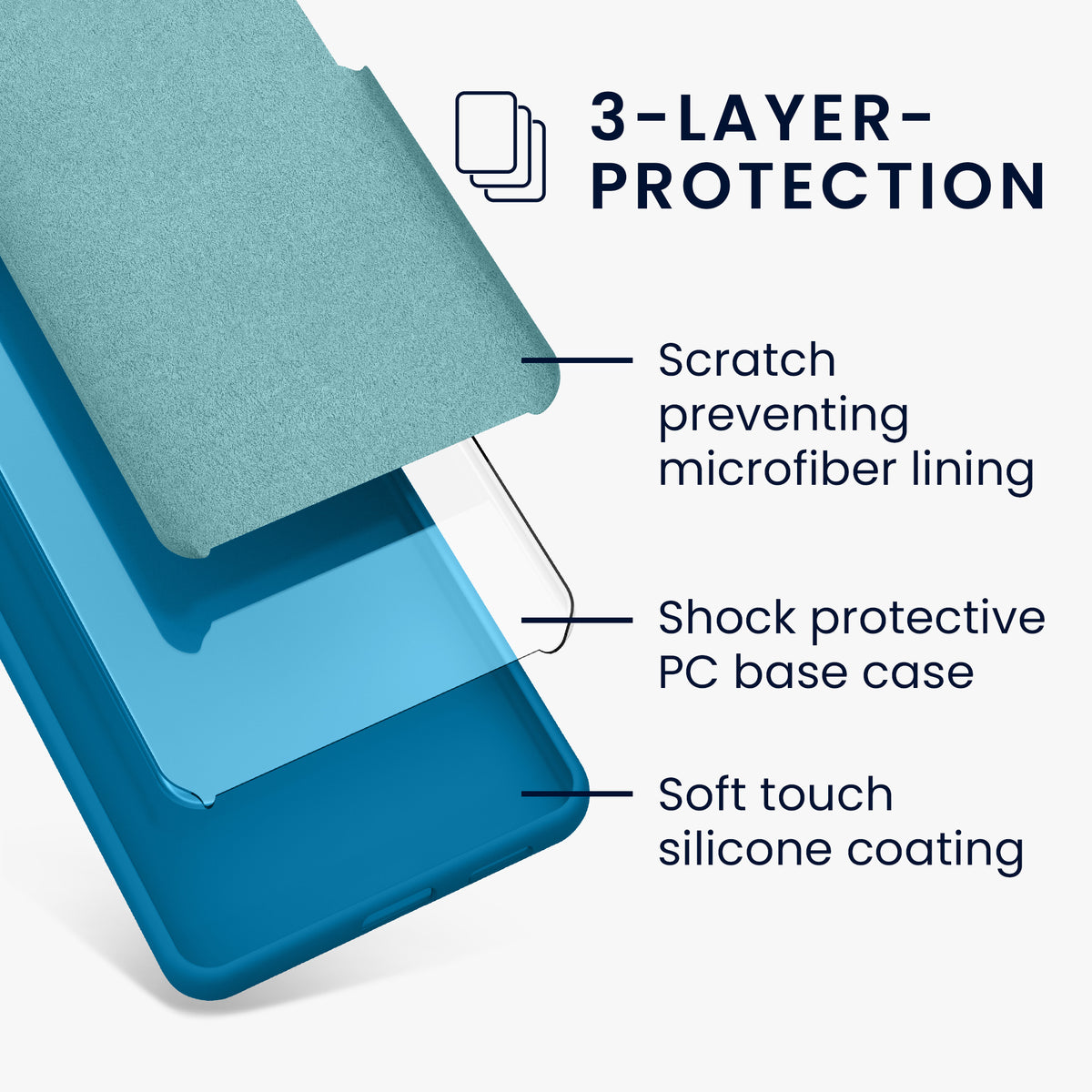Silikon Handyhülle für Xiaomi Redmi Note 13 Pro+ 5G