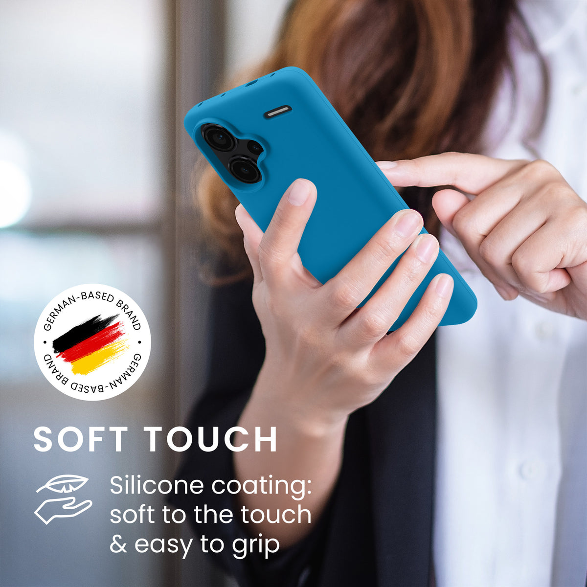 Silikon Handyhülle für Xiaomi Redmi Note 13 Pro+ 5G
