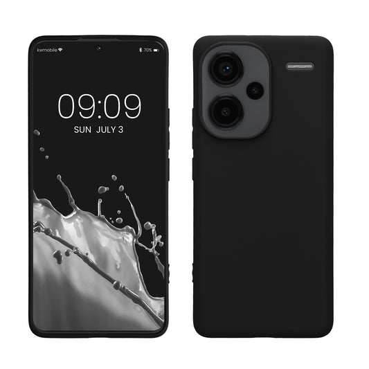 kwmobile Handyhülle für Xiaomi Redmi Note 13 Pro+ 5G / Redmi Note 13 Pro Plus 5G Hülle - Kabelloses Laden - Schutzhülle Cover