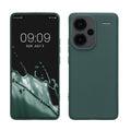 kwmobile Handyhülle für Xiaomi Redmi Note 13 Pro+ 5G / Redmi Note 13 Pro Plus 5G Hülle - TPU Case - Kabelloses Laden - Schutzhülle Cover in Blaugrün Blaugrün  