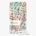 kwmobile Handyhülle für Xiaomi Poco C65 / Redmi 13C Hülle - Schutzhülle Cover in Coconut Swirl